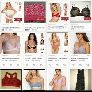 VS/Aerie bras/apparel NWT/NWOT/EUC